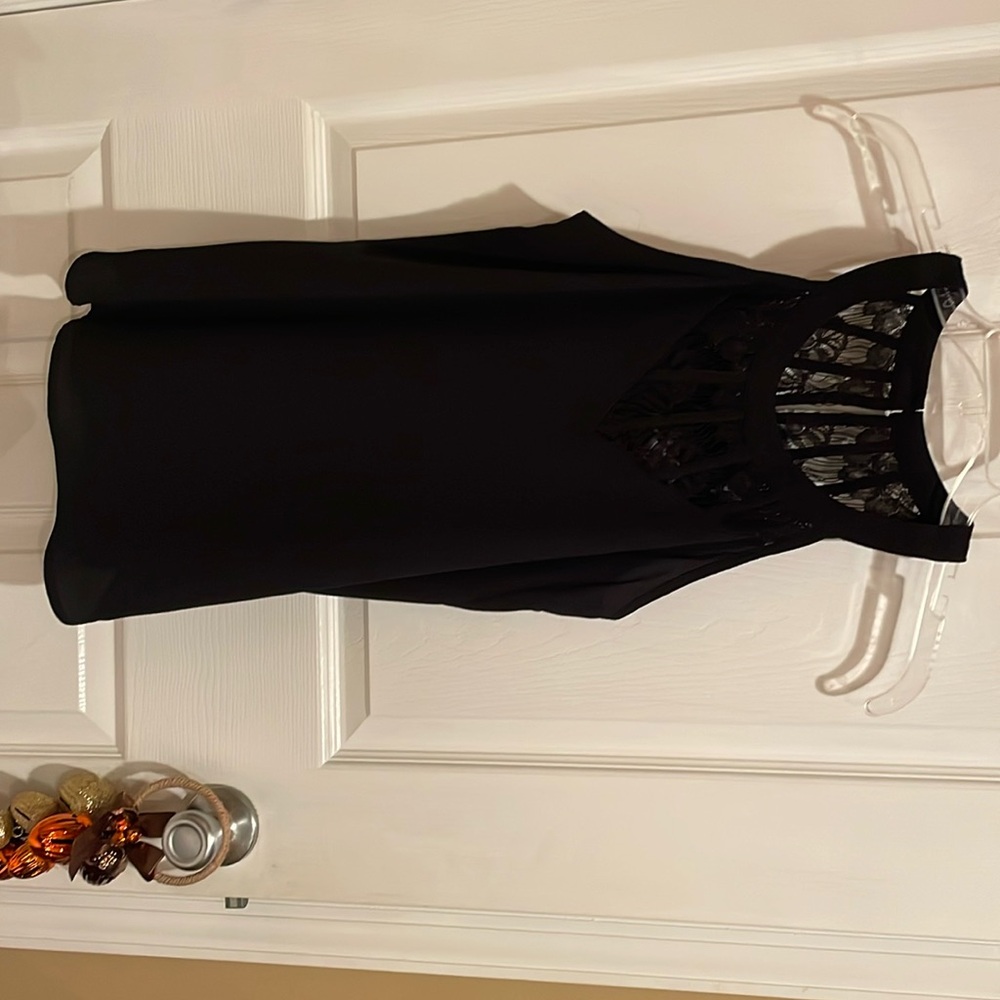 Black lace top halter by Pixley - size small